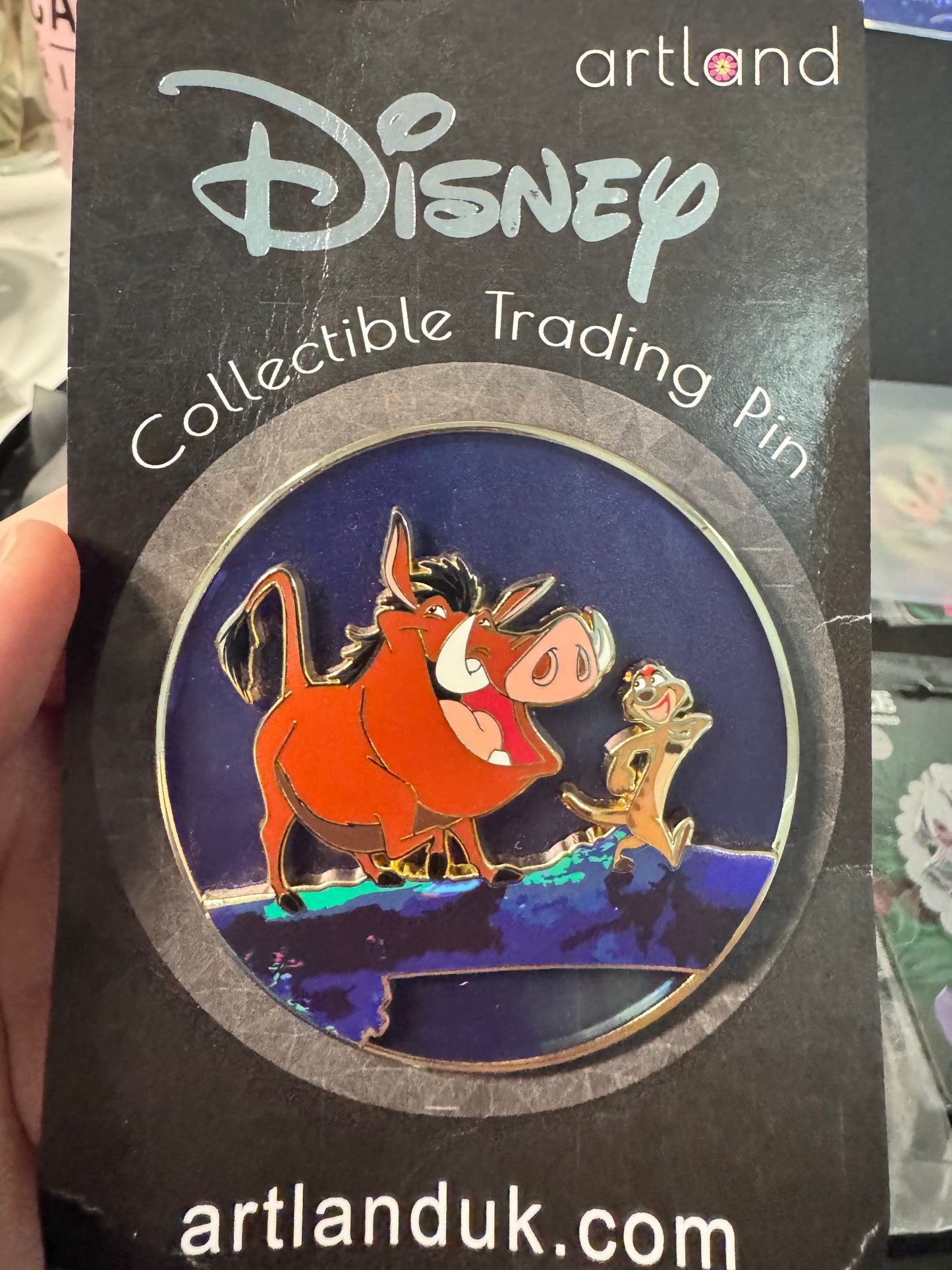 Artland Lion King Pumbaa and Timon Hakuna Matata LE 200 Disney Pin