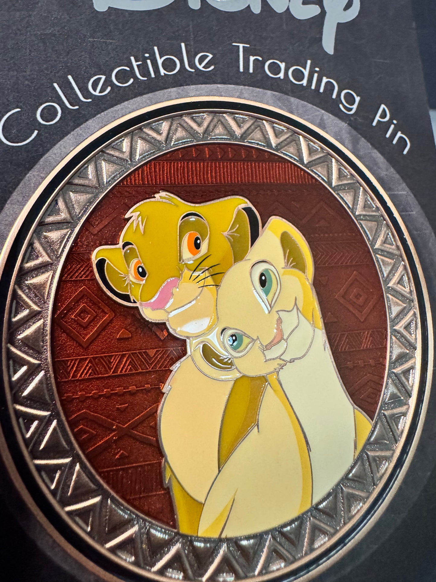 Simba and Nala Lion King Artland LE 200 Disney Pin