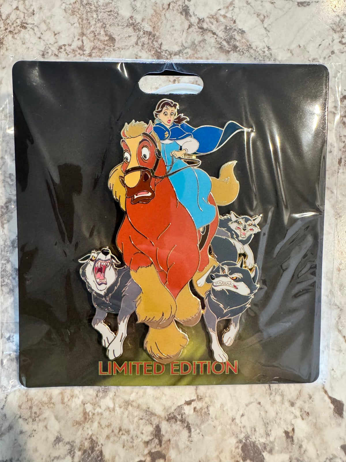WDI MOG Once Upon a Nightmare Series 2 The Chase Belle LE300 Pin Beauty & Beast