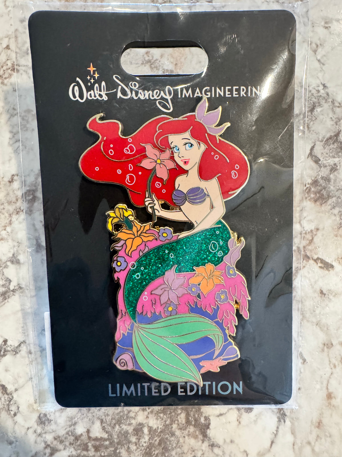 WDI MOG Flower Girl Series Little Mermaid Ariel LE 300 Disney Pin
