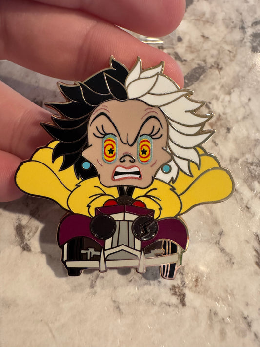 WDI Cruella aDorbs! LE 200 Super Chaser Disney Pin