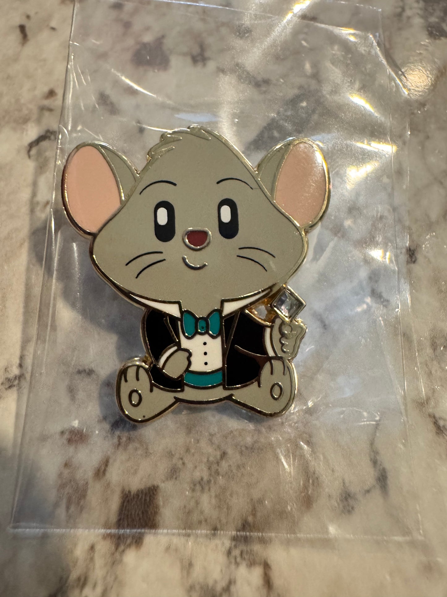 WDI Bernard Tuxedo Rescuers Down Under aDorbs! LE 400 Disney Pin