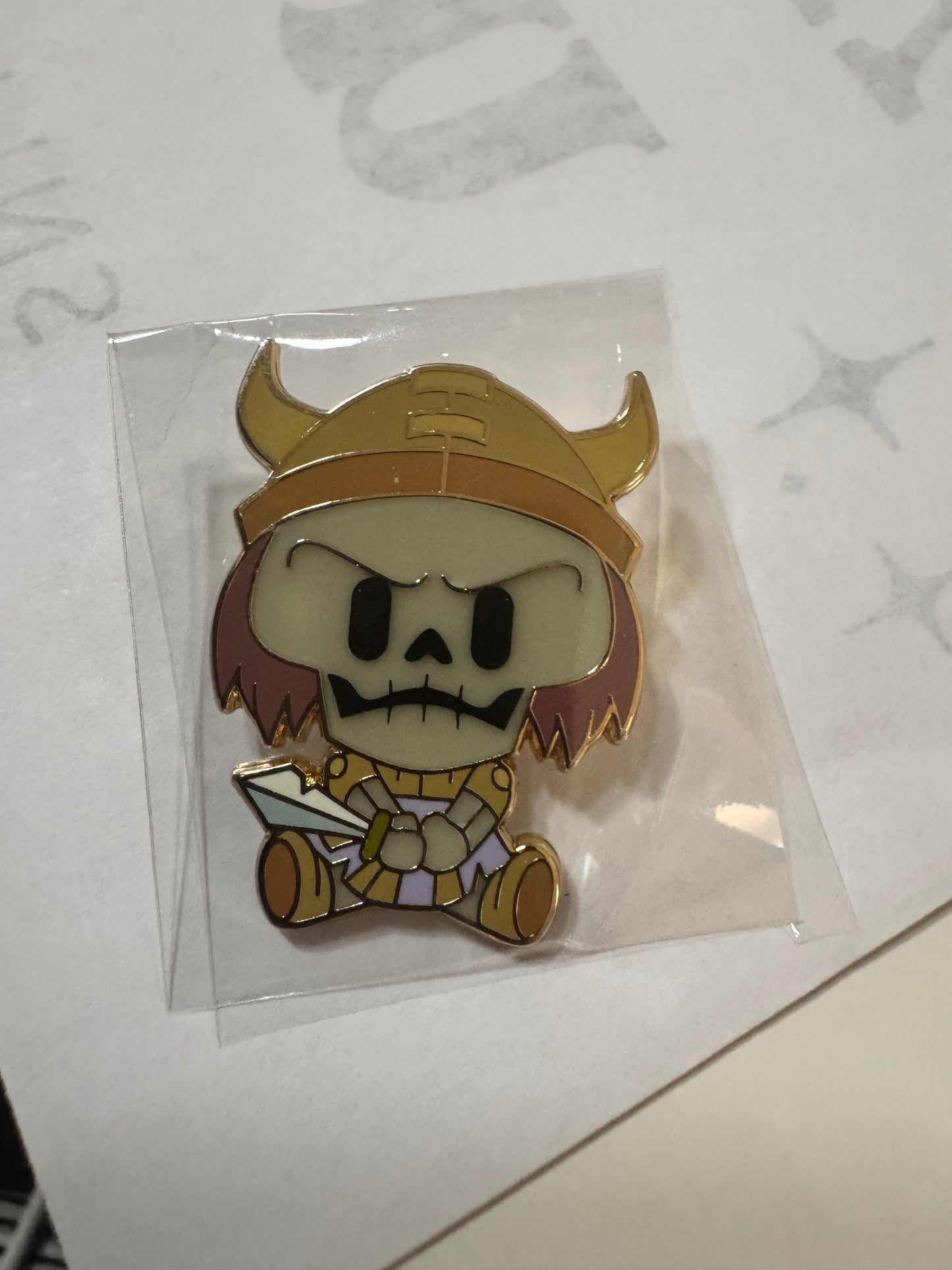 WDI Skeleton Warrior aDorbs! LE 300 Chaser Disney Pin