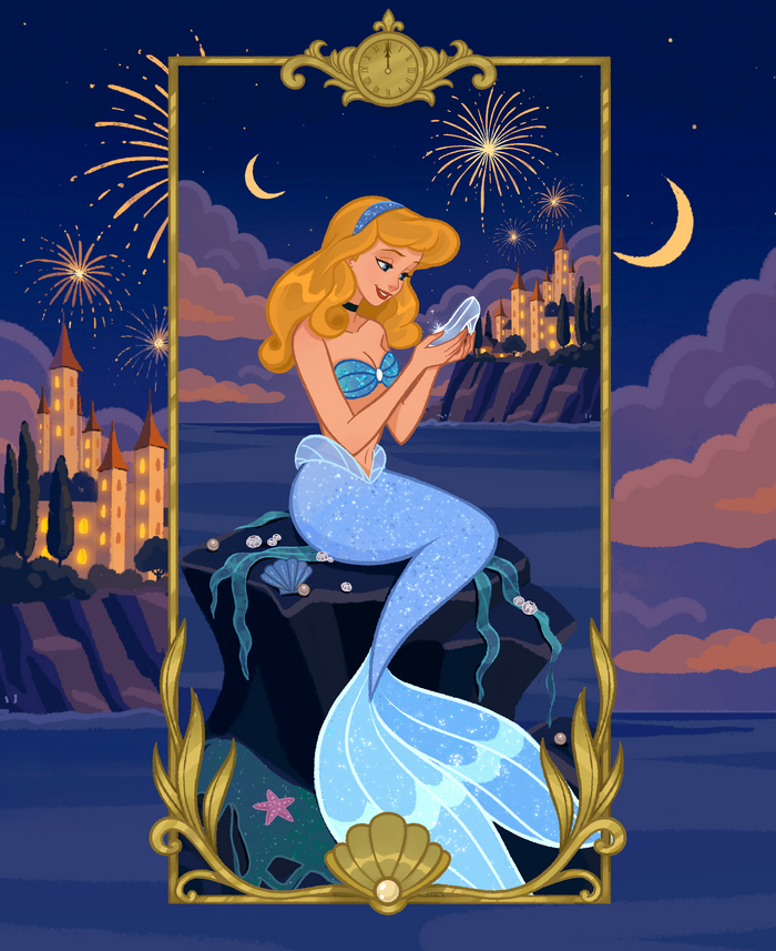 Cinderella Tail As Old As Time
