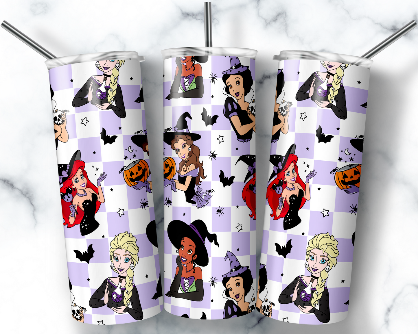 Halloween Tumbler, Magical Tumbler, Princess Tumbler, Halloween Cup