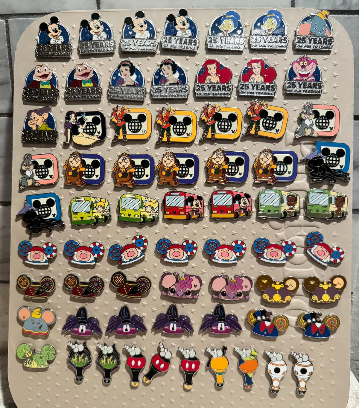 Hidden Mickeys Pin Board $10