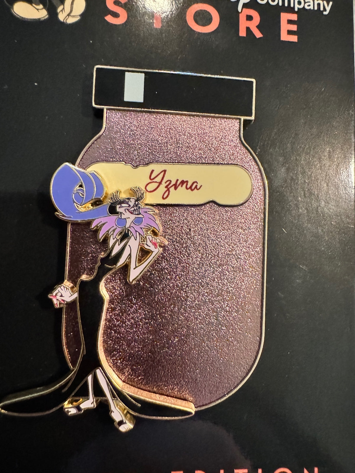 Yzma DEC Shades of Magic D23 WDCS Disney Pin LE 400 Purple Color Jar