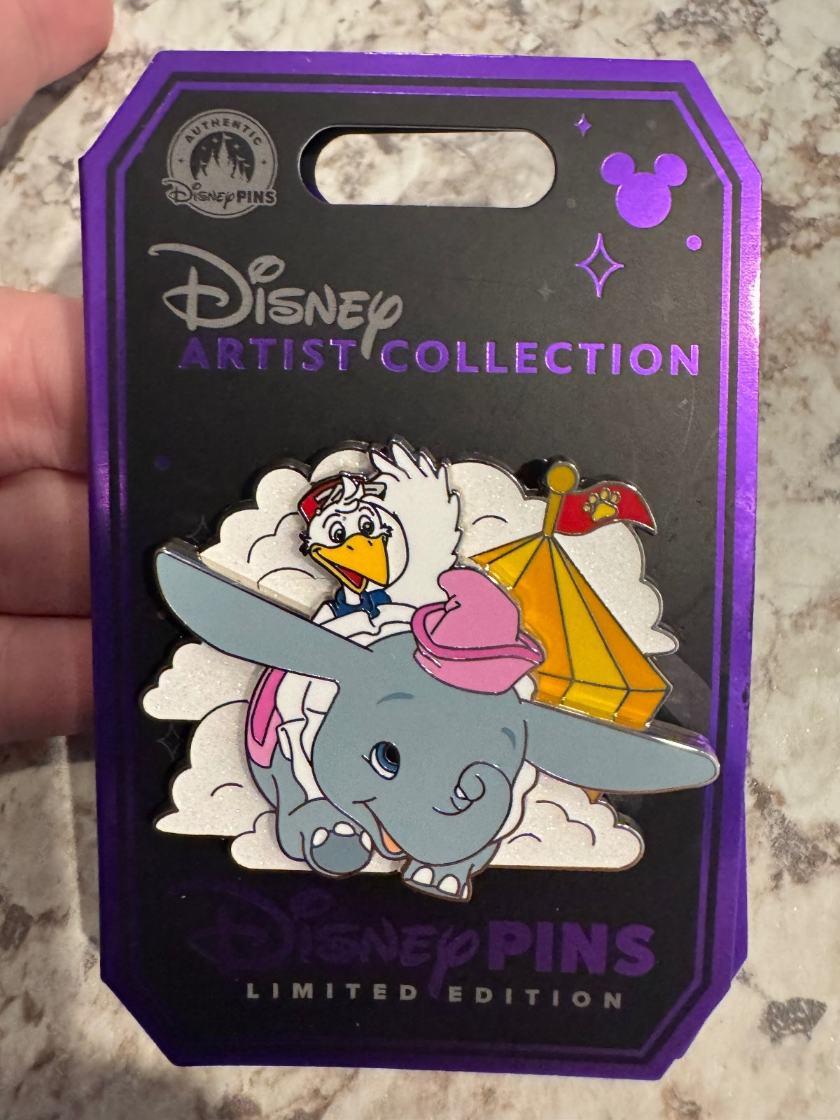 2026 Disney Parks Artist Series Dumbo The Flying Elephant LE4000 Pin