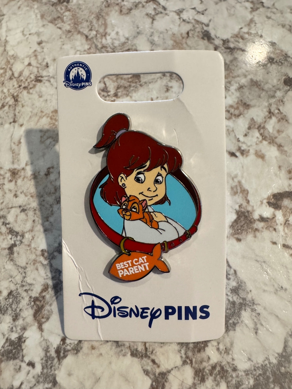2026 Disney Parks Oliver & Company Jenny Best Cat Parent Pin OE