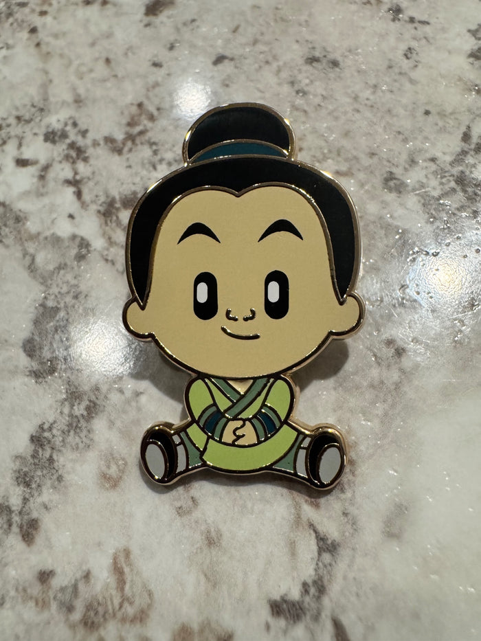 WDI MOG Adorbs Mulan PIN  Ping LE 400 Mystery Adorb Pin Mulan As Warrior Ping