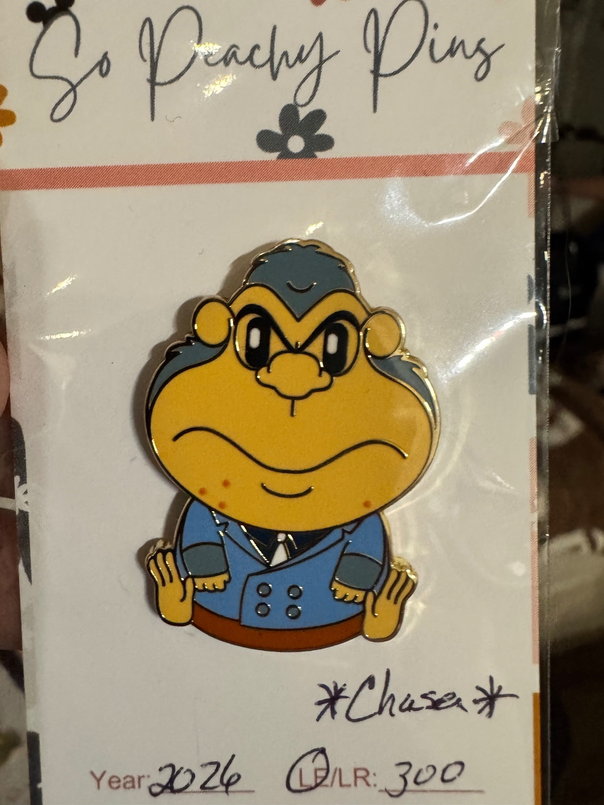 CHASER WDI/MOG aDorbs! Gorilla Goon TaleSpin Cast Exclusive Pin 2026 LE 300
