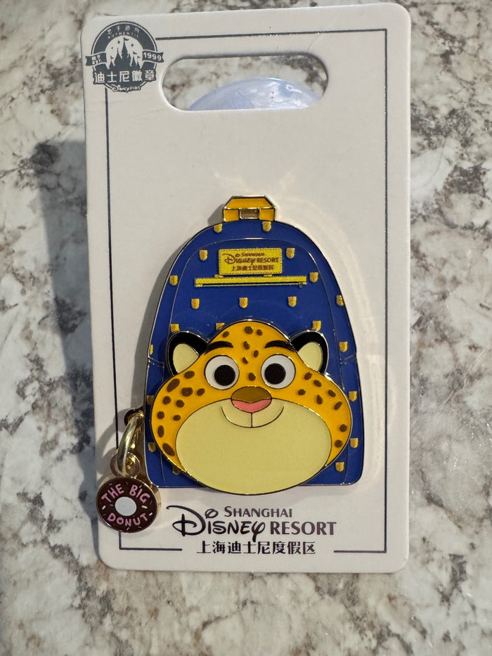 Clawhauser Backpack Shanghai OE Disney Pin