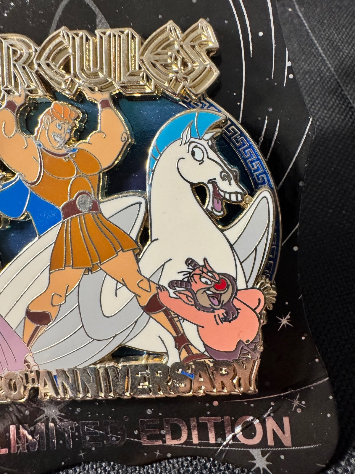 Disney Pin WDI MOG Hercules 20th Anniversary LE 250, Pegasus Megara Phil