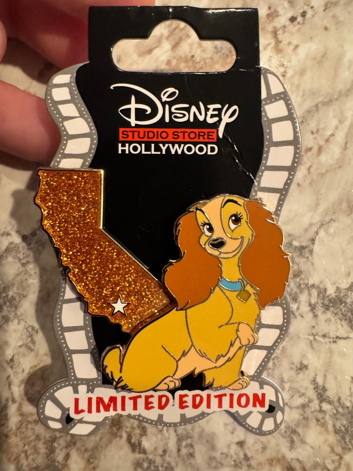 2025 Destination D23 California Series Lady, Lady & the Tramp Pin DSSH LE 300