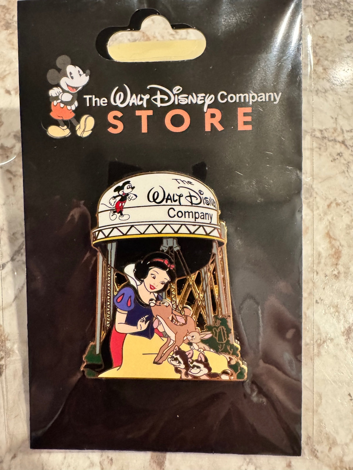 DEC Walt Disney Studios Burbank Company Water Tower Snow White Pin