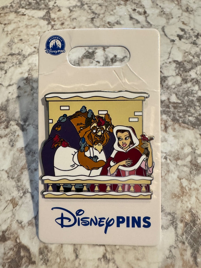 Beauty and the Beast Winter Balcony Parks Pin