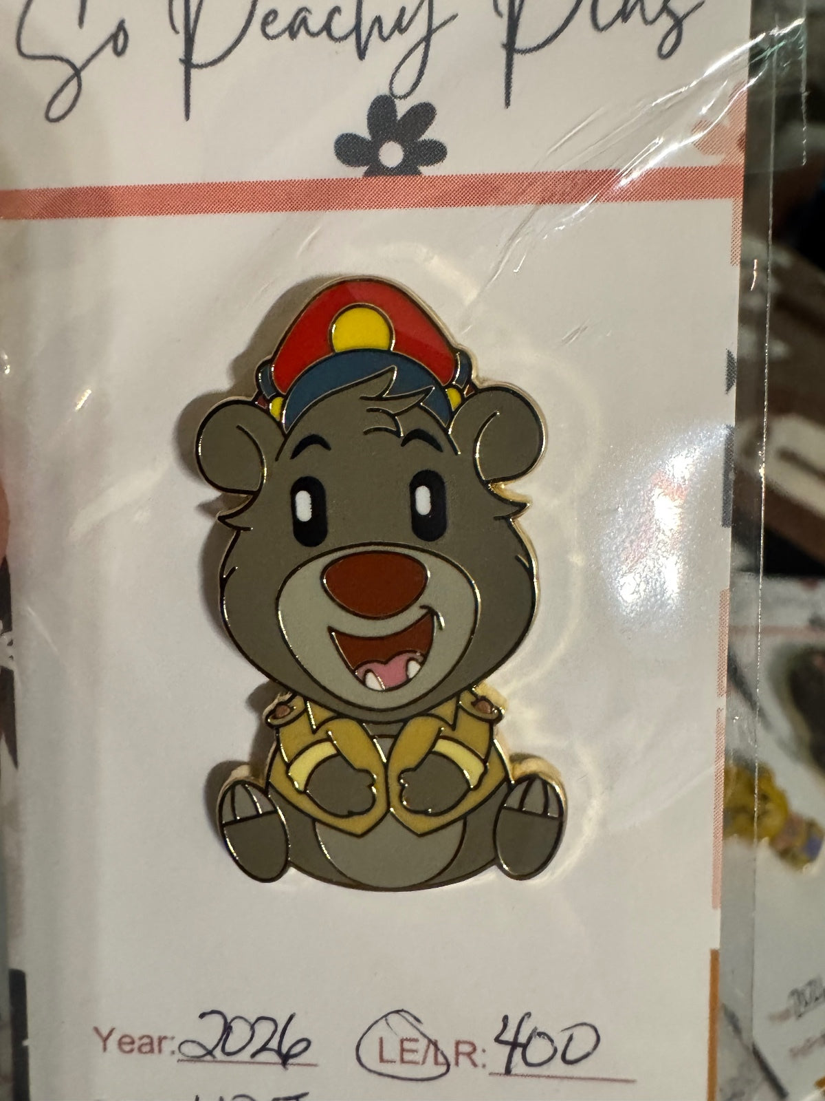 aDorbs! WDI MOG Disney Afternoon Mystery Pin TaleSpin LE 400 BALOO Pilot