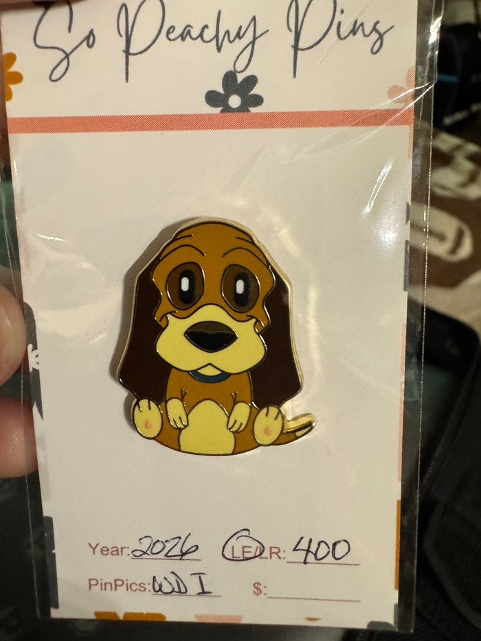 Disney WDI MOG  aDorbs! Fox and the Hound 45th Copper Mystery Pin