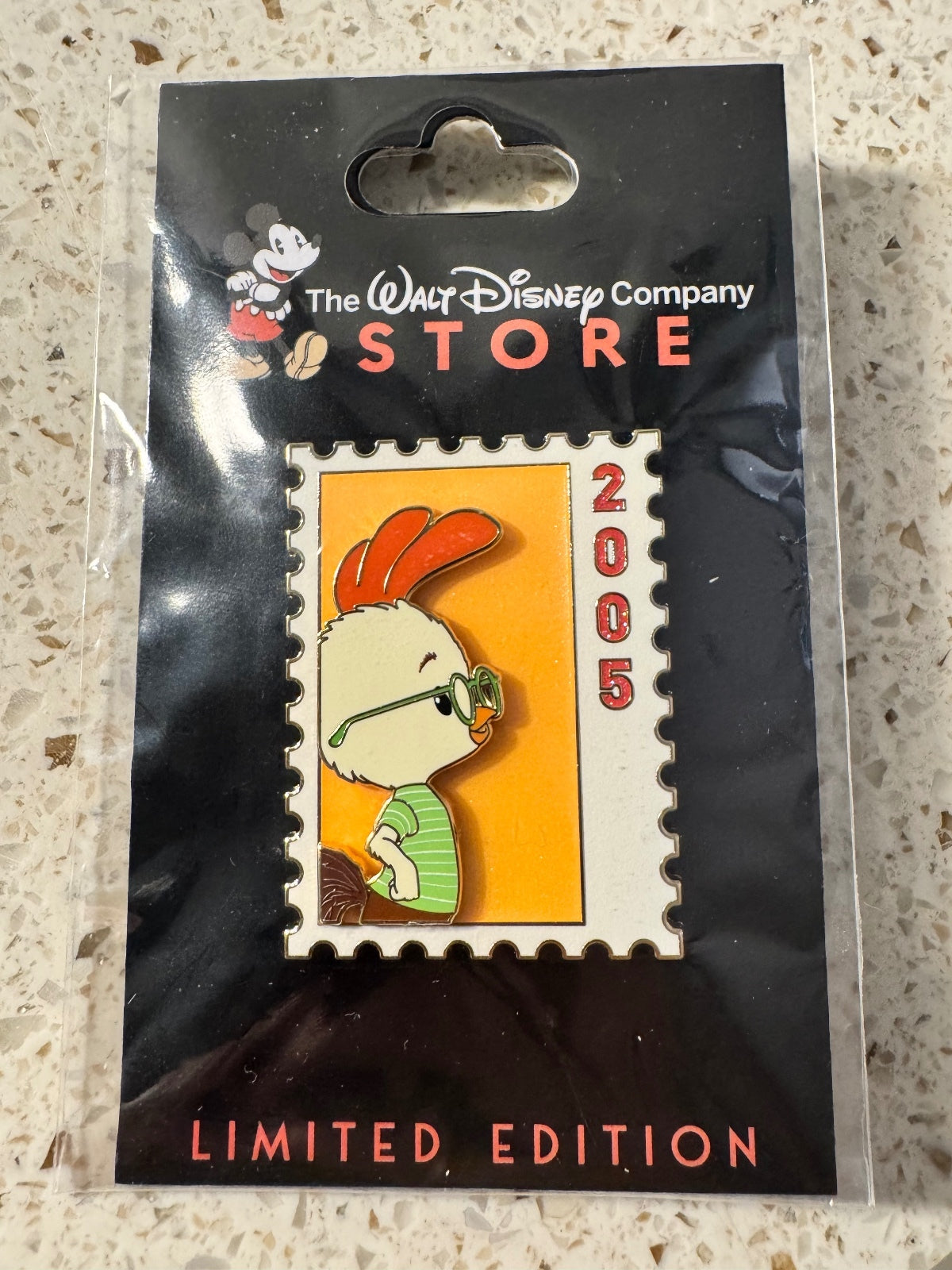 DEC TWDC Commemorative Animal Stamps Chicken Little LE 300 Pin [COPY]