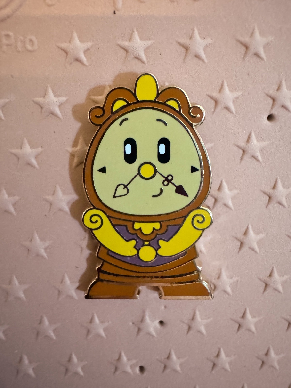 Disney Pin WDI MOG Adorbs Mystery Cogsworth Beauty and the Beast LE 300