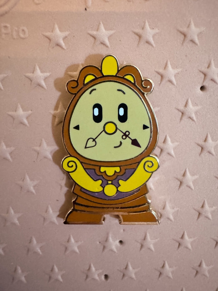 Disney Pin WDI MOG Adorbs Mystery Cogsworth Beauty and the Beast LE 300
