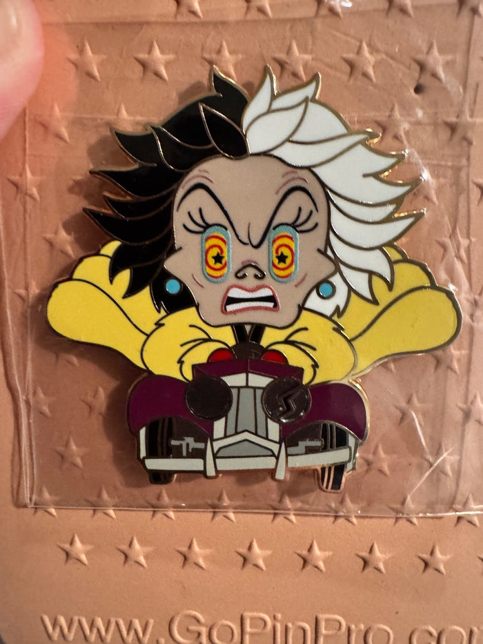 Disney WDI aDorbs! Super Chaser Cruella De Vil 101 Dalmatians LE 200 Pin