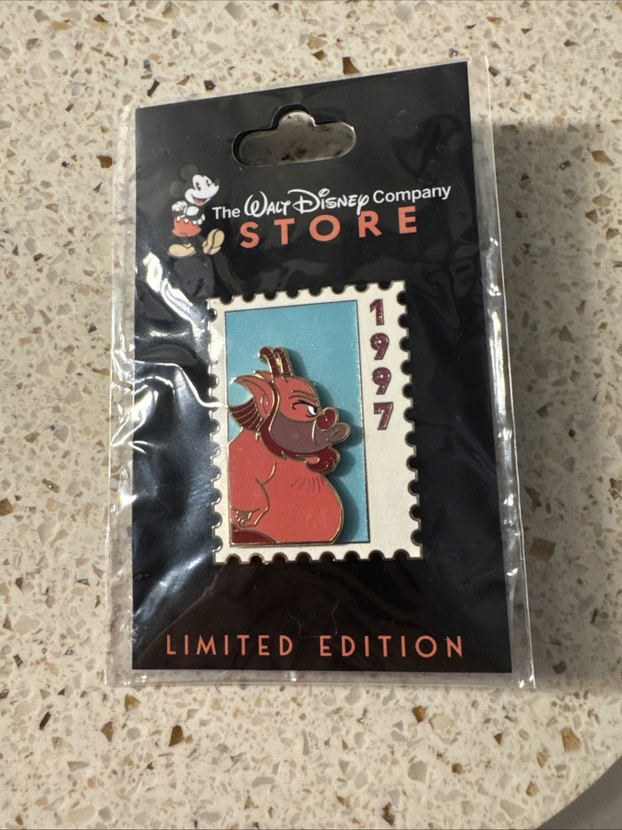 DEC TWDC Commemorative Animal Stamp Phil LE Pin from Hercules