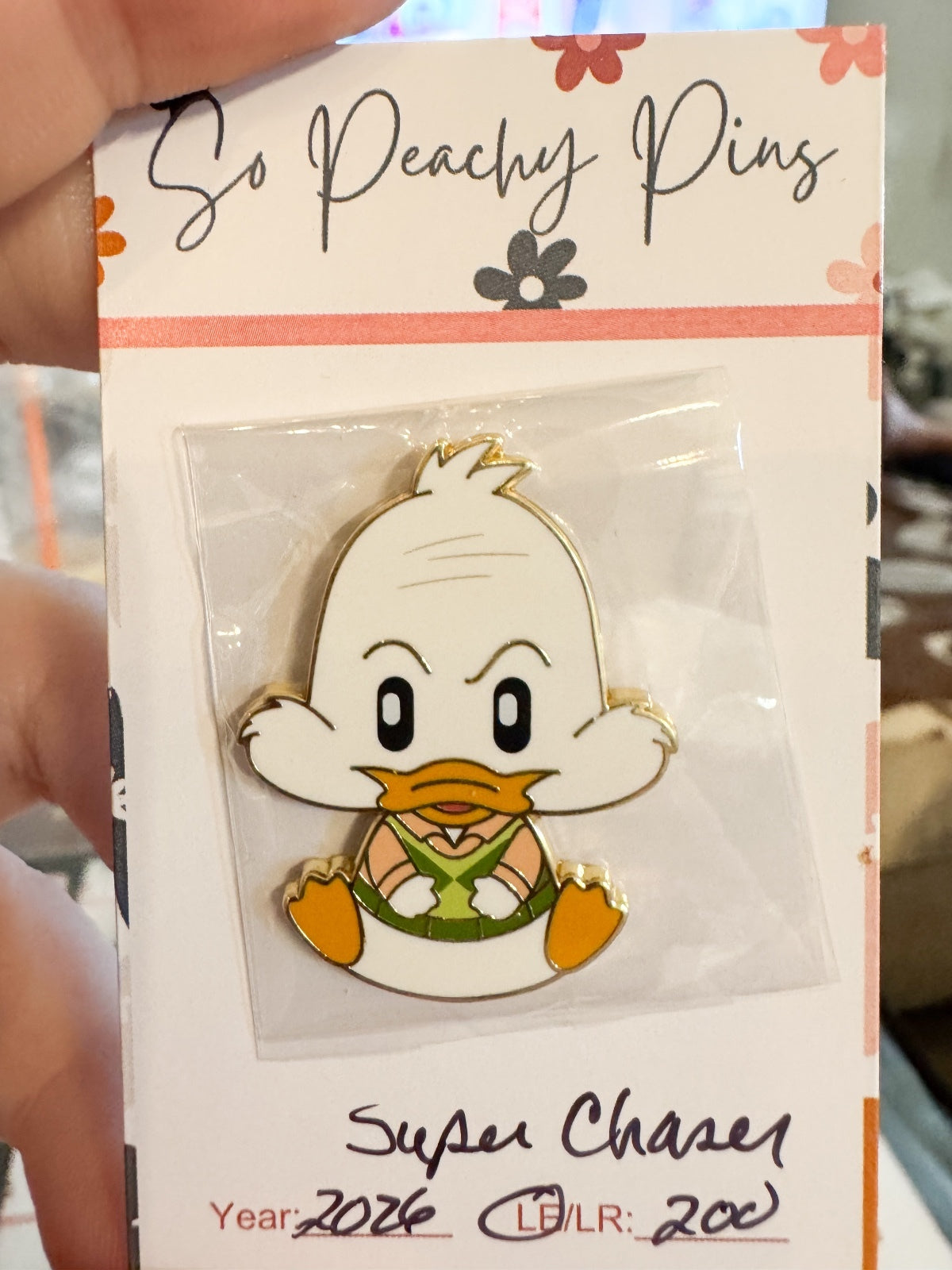 2026 Disney WDI/MOG aDorbs! SUPER CHASER Drake Mallard Darkwing Duck Pin LE 200