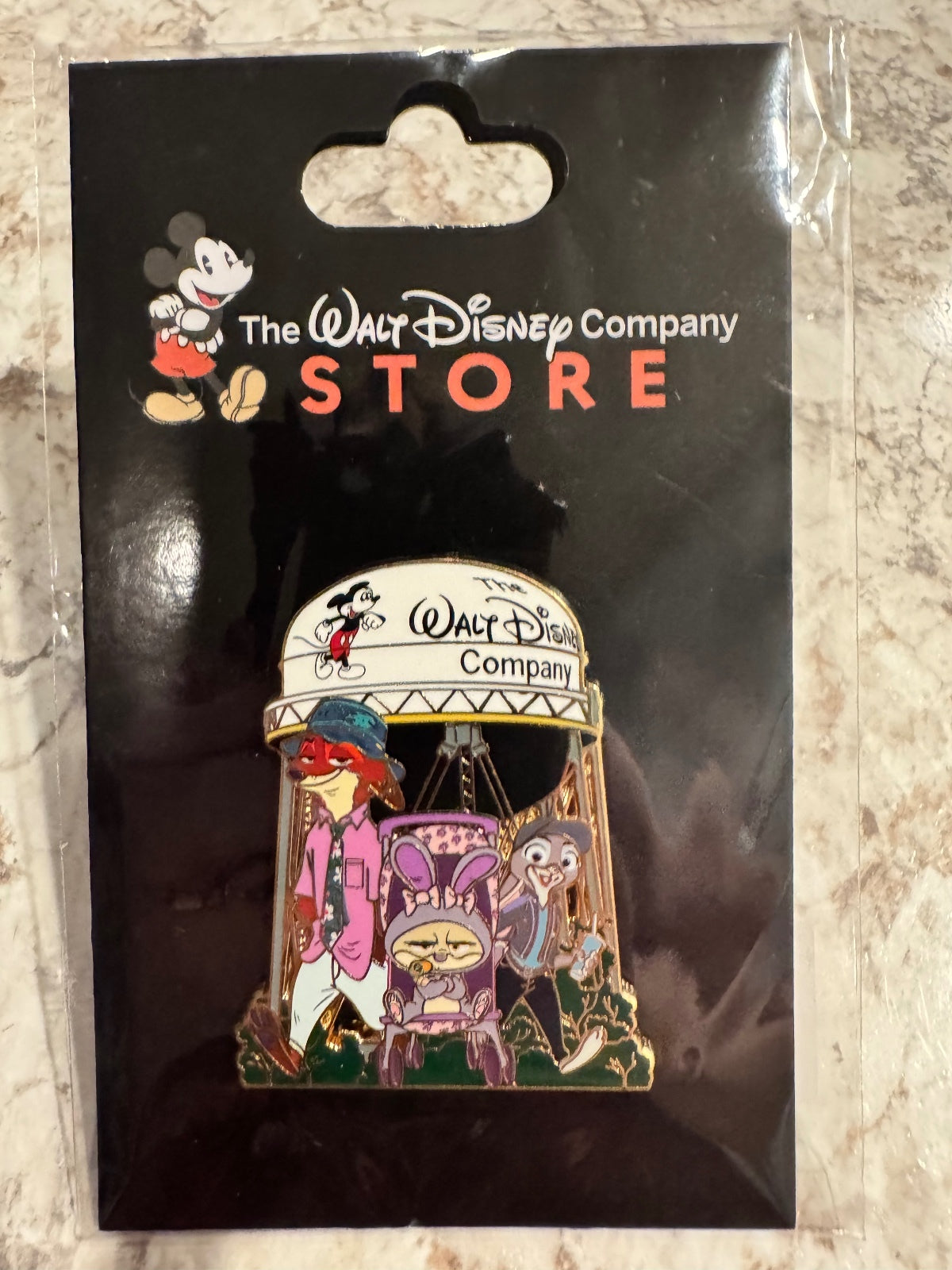 Disney Employee Center WDCS Water Tower Zootopia Pin