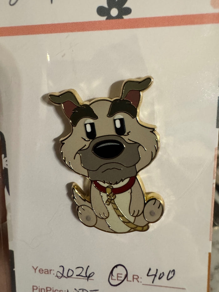 WDI MOG - Fox And The Hound - Bolt Dog Theme Enamel Single Pin L400