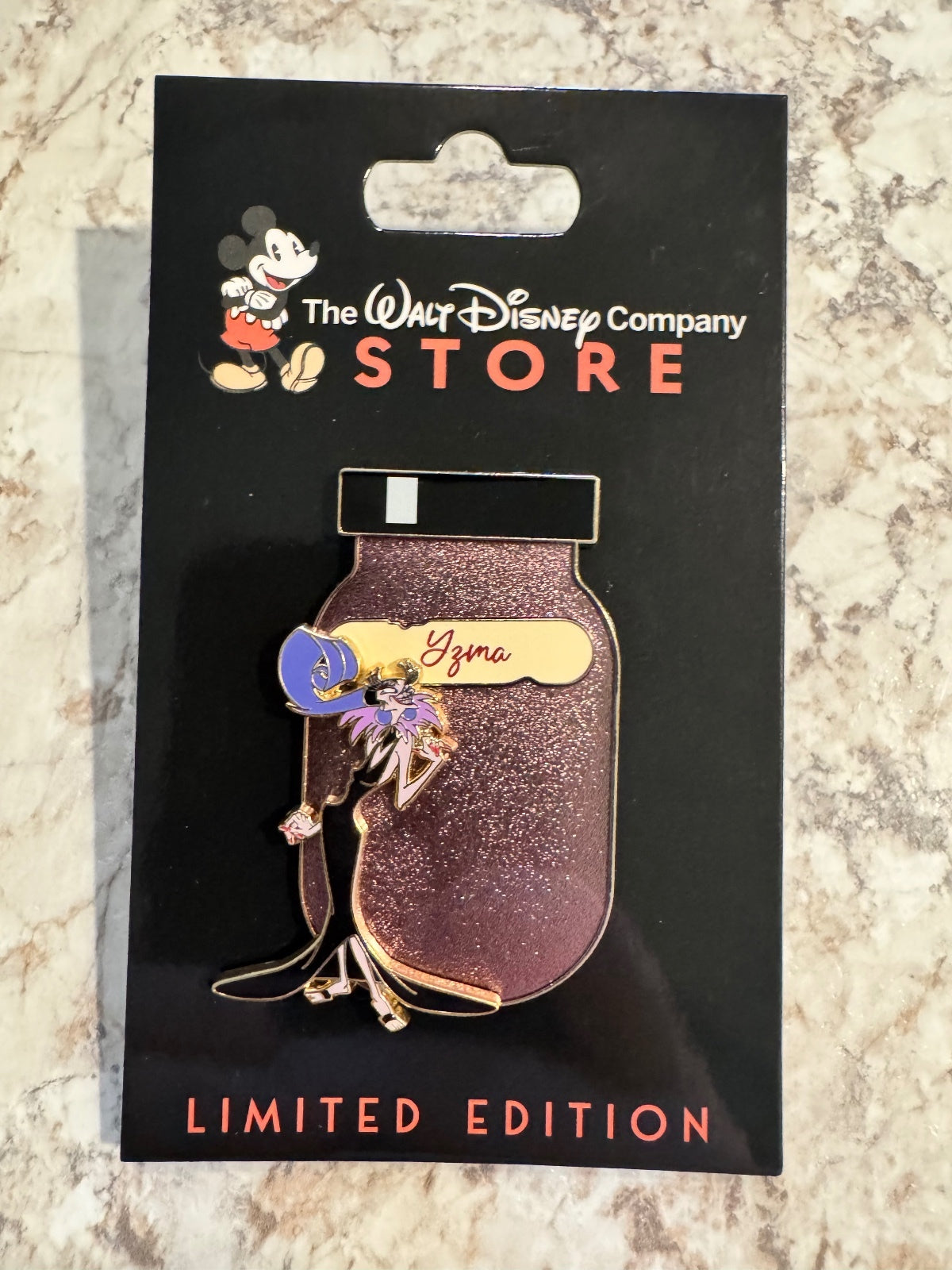 Yzma DEC Shades of Magic D23 WDCS Disney Pin LE 400 Purple Color Jar