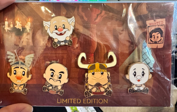 Disney WDI aDorbs Tangled Snuggly Duckling LE 400 Pin Set