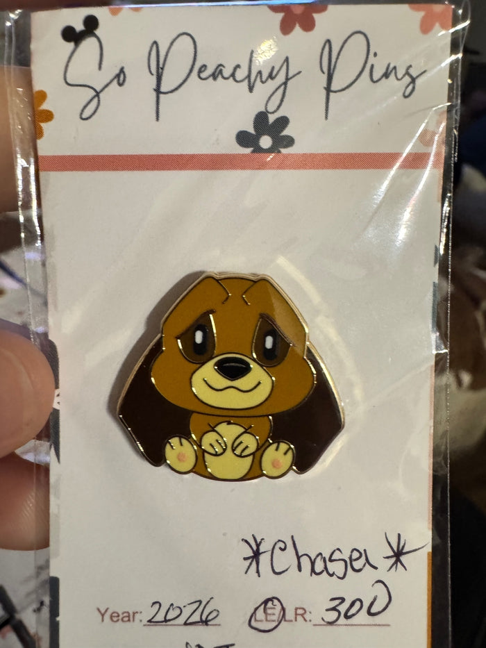 Disney WDI MOG Glendale aDorbs! LE 300 Fox and the Hound Baby Copper Chaser Pin