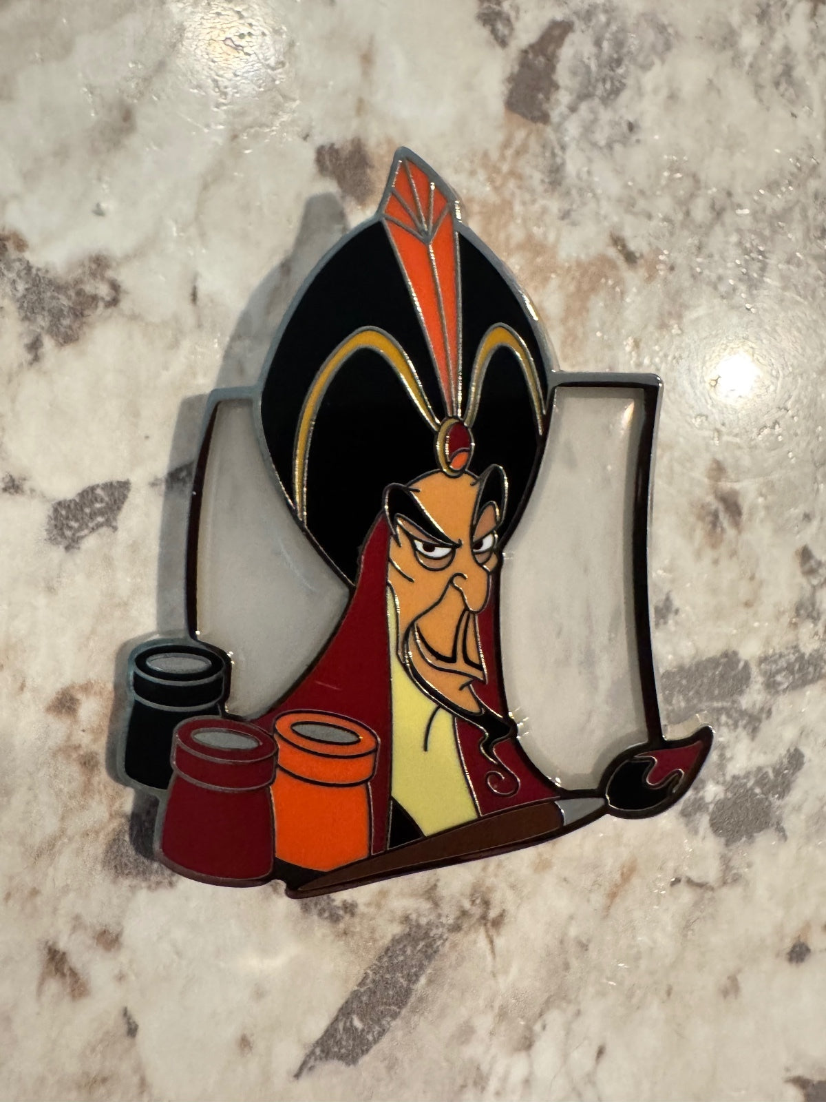 Disney Brush of Magic Series 2 Aladdin Jafar Paint LR Mystery Pin