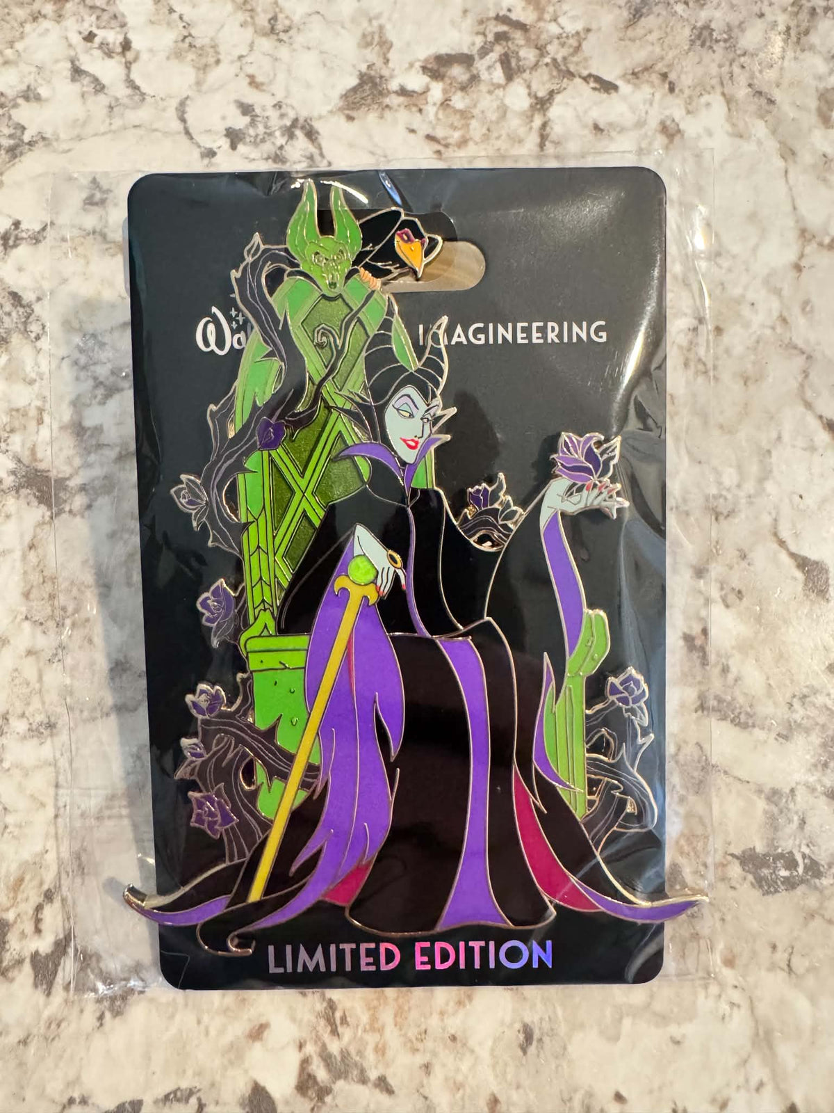 Disney MOG WDI Maleficent Sleeping Beauty Flower Girl Disney Pin